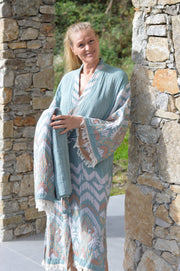 Boho kimono bathrobe REZA for women - one size (36 to 42)