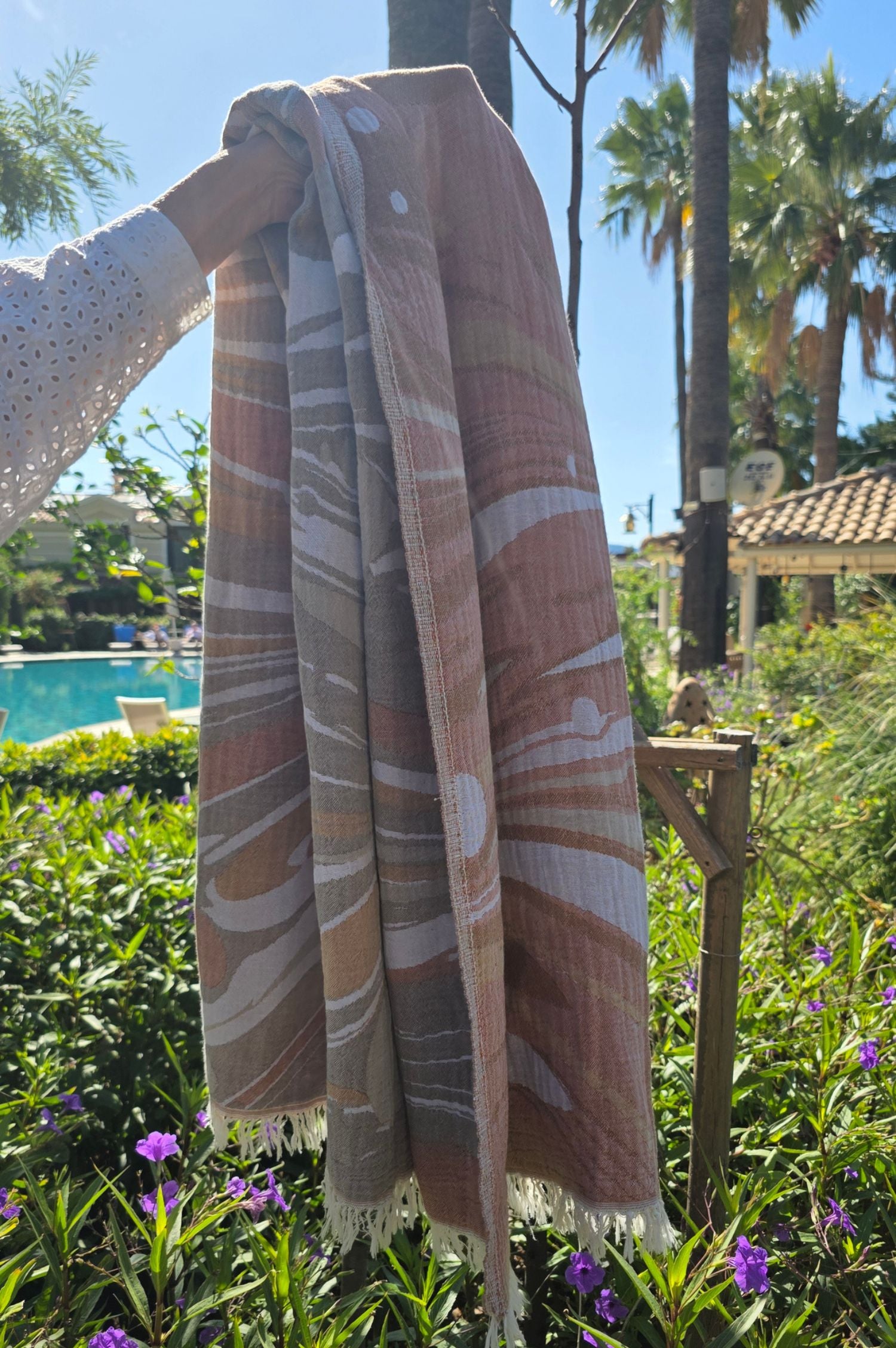 Hammam towel - AZA - 190 x 90 cm - exclusive - high-quality design