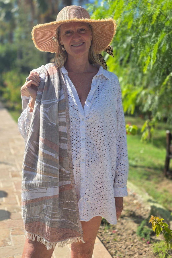 Hamamdoek Dilek Zusenzomer Strand