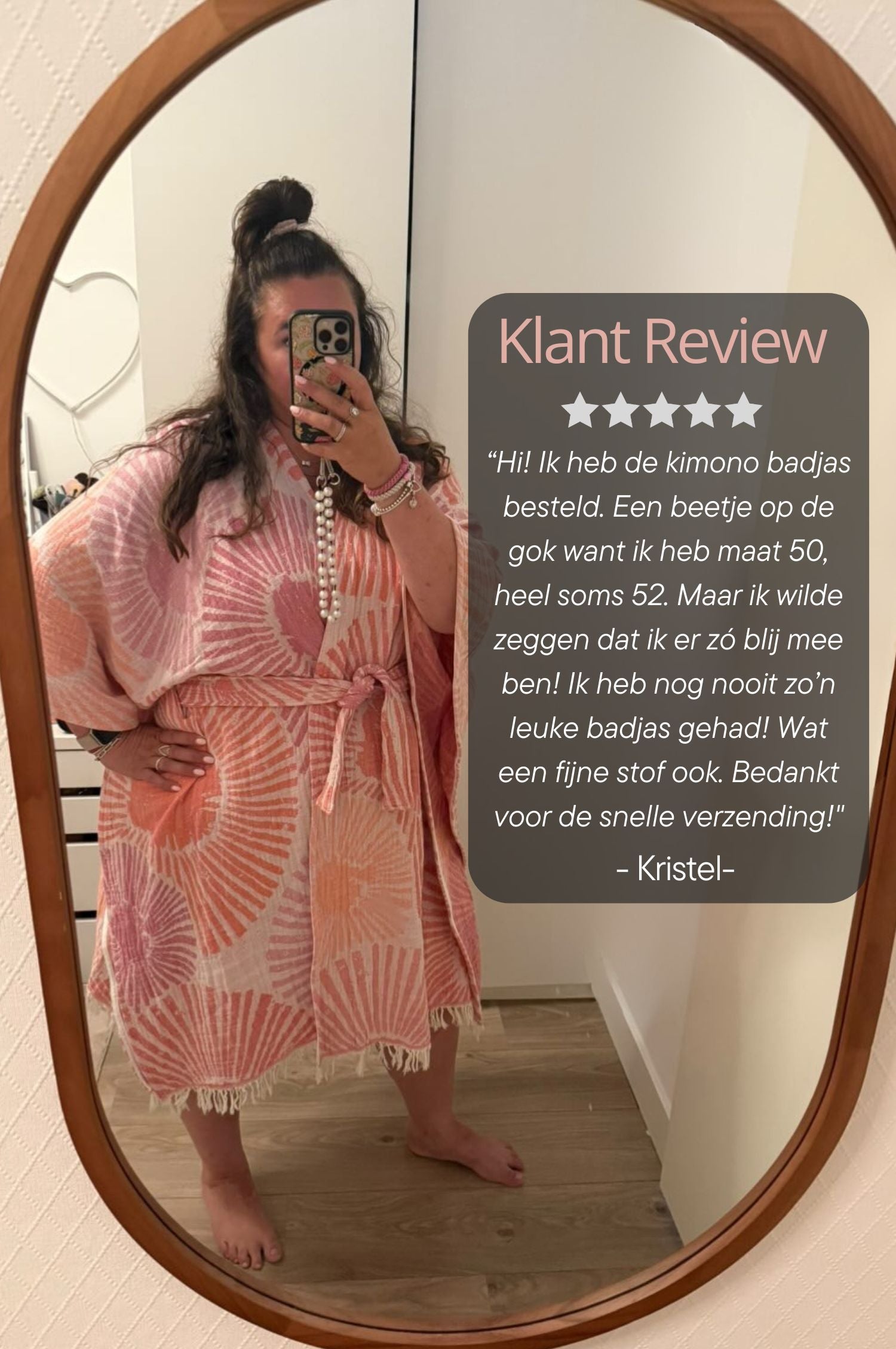 alya dames kimono dress 100% katoen
