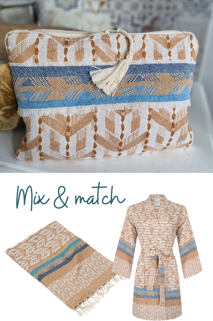 kimono zomer toilettas hamamdoek