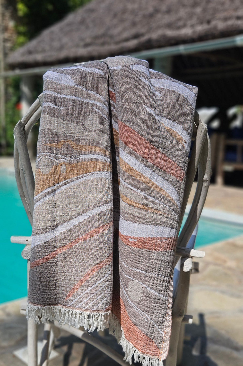 Hamamdoek rood van 100% zacht katoen | Merk: Beachie Hamamdoek rood van 100% zacht katoen | Merk: Beachie
