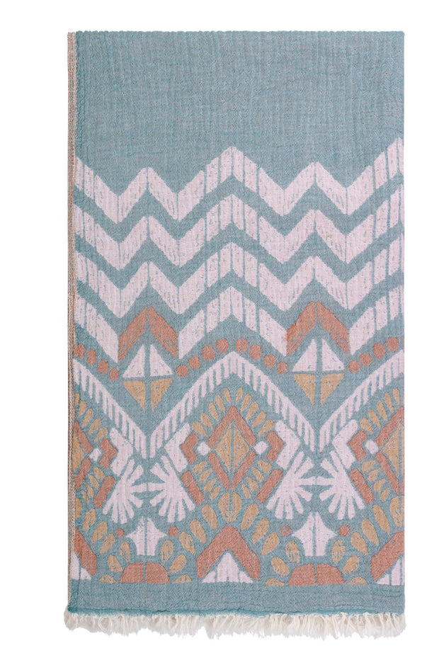 Hammam towel XL REZA - 95 x 200 cm - two-sided