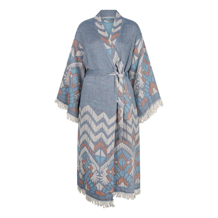 Boho Kimono badjas REZA voor dames - één maat (36 t/m 44) - ZusenZomer