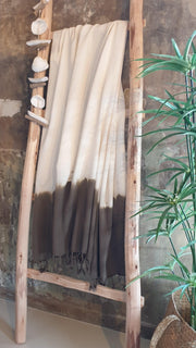Extra zachte en lichte hamamdoek - Tie dye - bamboe en katoen - ZusenZomer